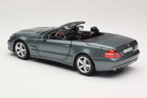 Mercedes SL R230 Amiant Green Minichamps 1:18 B66962389 Kov – obrázek 7 z 8