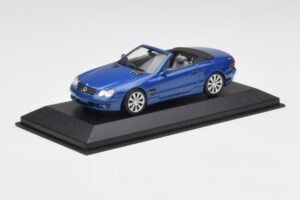 Mercedes SL R230 Tanzanite Modrý Minichamps 1:43 B66962250 Kov – obrázek 2 z 4