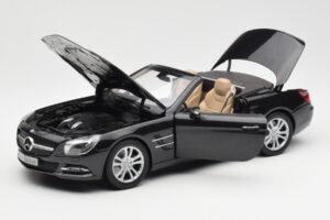 Mercedes SL R231 Magnetite Černá Metalíza Norev 1:18 B66960107 Kov – obrázek 2 z 9