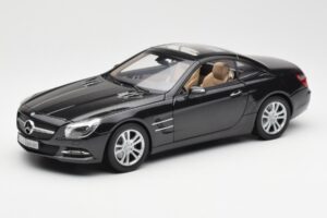 Mercedes SL R231 Magnetite Černá Metalíza Norev 1:18 B66960107 Kov – obrázek 3 z 9