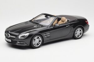 Mercedes SL R231 Magnetite Černá Metalíza Norev 1:18 B66960107 Kov