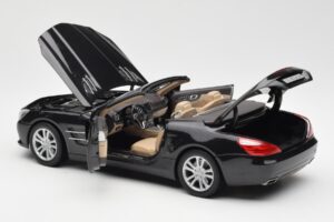 Mercedes SL R231 Magnetite Černá Metalíza Norev 1:18 B66960107 Kov – obrázek 6 z 9