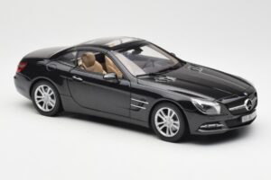 Mercedes SL R231 Magnetite Černá Metalíza Norev 1:18 B66960107 Kov – obrázek 7 z 9