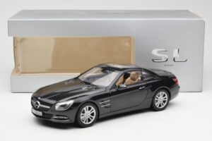 Mercedes SL R231 Magnetite Černá Metalíza Norev 1:18 B66960107 Kov – obrázek 9 z 9
