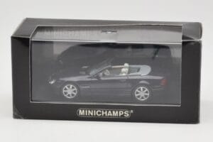 Mercedes SL500 R129 Dark Blue Metallic Minichamps 1:43 SL001 Kov – obrázek 4 z 4
