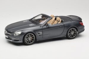 Mercedes SL65 AMG Black Series R230 Matte Black Maisto 1:18 36198 Kov