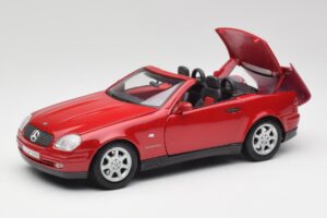 Mercedes SLK 230 R170 Červený Maisto 1:18 56023 Kov – obrázek 2 z 9