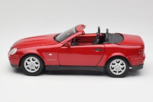 Mercedes SLK 230 R170 Červený Maisto 1:18 56023 Kov – obrázek 5 z 9