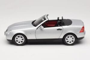 Mercedes SLK R170 Brilliant Silver Norev 1:18 183020 Kov – obrázek 4 z 9