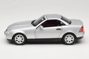 Mercedes SLK R170 Brilliant Silver Norev 1:18 183020 Kov – obrázek 5 z 9