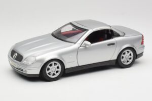 Mercedes SLK R170 Roadster Stříbrný Maisto 1:18 31674 Kov