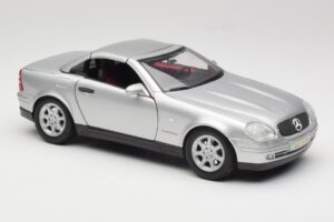 Mercedes SLK R170 Roadster Stříbrný Maisto 1:18 31674 Kov – obrázek 6 z 9