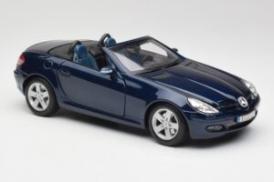 Mercedes SLK R171 Modrý Maisto 1:18 B66962190 Kov – obrázek 6 z 8