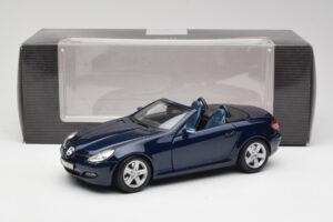 Mercedes SLK R171 Modrý Maisto 1:18 B66962190 Kov – obrázek 8 z 8