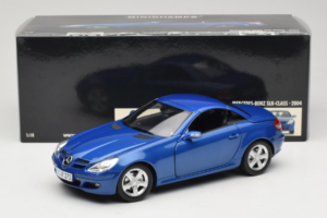 Mercedes SLK R171 Blue Metallic Minichamps 1:18 100033131 Kov – obrázek 11 z 11