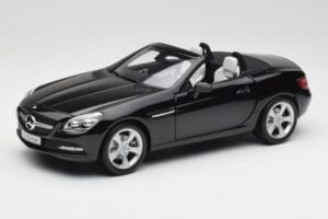 Mercedes SLK R172 Magnetite Černý Minichamps 1:18 B66960514 Kov