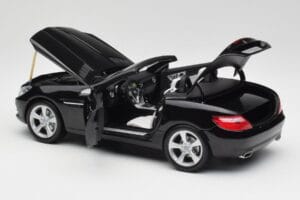 Mercedes SLK R172 Magnetite Černý Minichamps 1:18 B66960514 Kov – obrázek 5 z 8