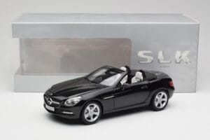 Mercedes SLK R172 Magnetite Černý Minichamps 1:18 B66960514 Kov – obrázek 8 z 8