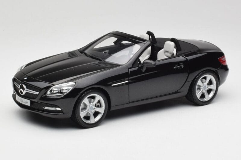 Mercedes SLK R172 Magnetite Černý Minichamps 1:18 B66960514 Kov