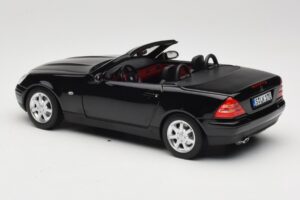 Mercedes SLK200 R170 Černý Norev 1:18 B66040714 Kov – obrázek 8 z 9