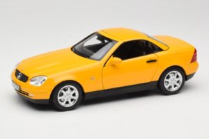 Mercedes SLK200 R170 Žlutý Norev 1:18 B66040713 Kov – obrázek 3 z 9