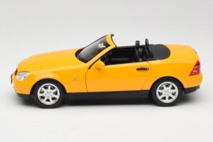 Mercedes SLK200 R170 Žlutý Norev 1:18 B66040713 Kov – obrázek 5 z 9