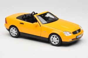Mercedes SLK200 R170 Žlutý Norev 1:18 B66040713 Kov – obrázek 7 z 9