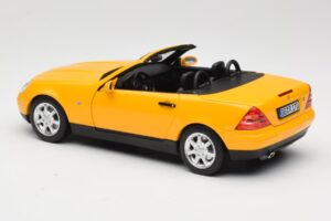 Mercedes SLK200 R170 Žlutý Norev 1:18 B66040713 Kov – obrázek 8 z 9