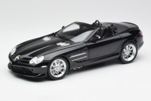 Mercedes SLR McLaren Roadster R199 Crystal Galaxit Černý Minichamps 1:18 B66961004 Kov
