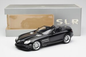 Mercedes SLR McLaren Roadster R199 Crystal Galaxit Černý Minichamps 1:18 B66961004 Kov – obrázek 8 z 8
