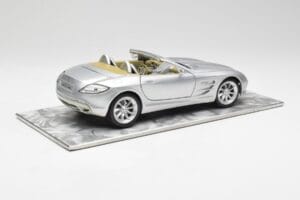 Mercedes SLR Vision Roadster Liquid Stříbrný Maisto 1:18 B66963208 Kov – obrázek 3 z 8