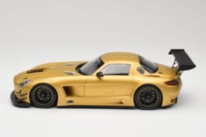 Mercedes AMG SLS C197 GT3 Street Zlatý Minichamps 1:18 151113106 Kov – obrázek 3 z 6