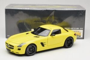 Mercedes SLS AMG C197 Žlutý Minichamps 1:18 100039022 Kov – obrázek 8 z 8