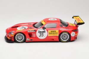 Mercedes SLS AMG GT3 #35 T. Heyer / T. Jager 24 Hours of Spa 2011 Minichamps 1:18 B66960196 Kov – obrázek 3 z 6