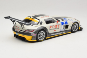 Mercedes SLS AMG GT3 #21 Rowe Racing M. Zehe / M. Hartung ADAC 24h Nurburgring 2012 Minichamps 1:18 151123121 Kov – obrázek 2 z 6