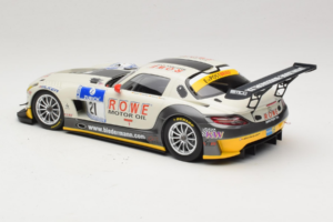 Mercedes SLS AMG GT3 #21 Rowe Racing M. Zehe / M. Hartung ADAC 24h Nurburgring 2012 Minichamps 1:18 151123121 Kov – obrázek 5 z 6