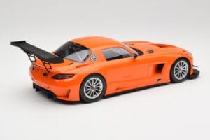 Mercedes SLS AMG GT3 C197 Street Oranžový Minichamps 1:18 151113105 Kov – obrázek 2 z 6