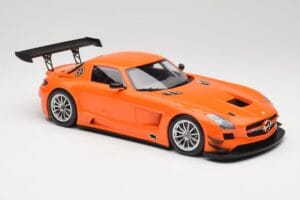 Mercedes SLS AMG GT3 C197 Street Oranžový Minichamps 1:18 151113105 Kov – obrázek 4 z 6