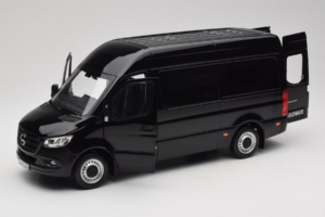 Mercedes Sprinter Černý Norev 1:18 183041 Kov – obrázek 2 z 8