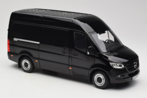 Mercedes Sprinter Černý Norev 1:18 183041 Kov – obrázek 6 z 8