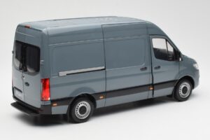 Mercedes Sprinter W907 Modro-Šedá Norev 1:18 183423 Kov – obrázek 3 z 7