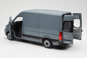 Mercedes Sprinter W907 Modro-Šedá Norev 1:18 183423 Kov – obrázek 5 z 7