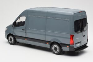 Mercedes Sprinter W907 Modro-Šedá Norev 1:18 183423 Kov – obrázek 6 z 7