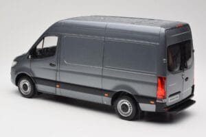 Mercedes Sprinter W907 Dodávka Selenite Grey Metallic Norev 1:18 B66004163 Kov – obrázek 7 z 8