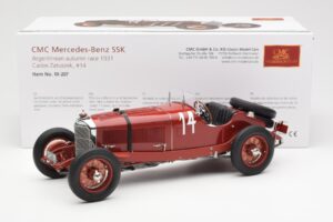 Mercedes SSK #14 Zatuszek Argentinian Autumn Race 1931 CMC 1:18 M-207 Kov – obrázek 6 z 6