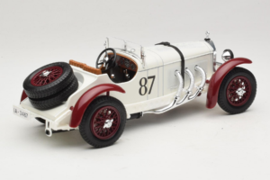 Mercedes SSKL #87 R. Caracciola Bílý 1931 Bburago 1:18 3002-P1 Kov – obrázek 2 z 6