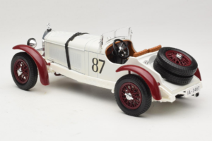 Mercedes SSKL #87 R. Caracciola Bílý 1931 Bburago 1:18 3002-P1 Kov – obrázek 5 z 6