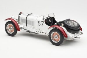 Mercedes SSKL R. Caracciola / W. Sebastian Mille Miglia Winner 1931 CMC 1:18 M-055 Kov – obrázek 5 z 6