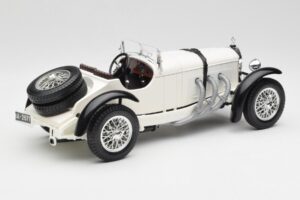 Mercedes SSKL Bílý Bburago 1:18 3002 Kov – obrázek 3 z 8