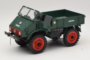 Mercedes Unimog 401 Zelený Schuco 1:18 135 Kov – obrázek 2 z 8